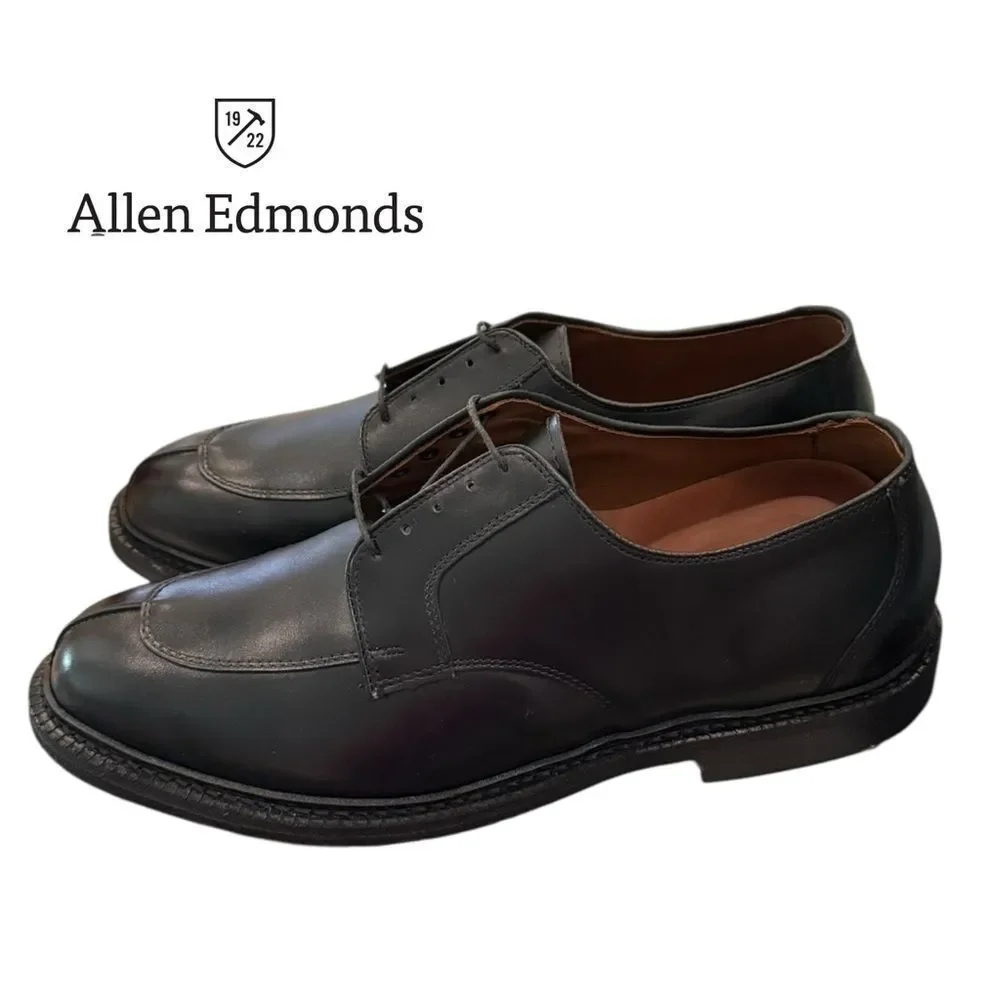 New Allen Edmonds Ashton Black Men's Dress Shoes 11.5 11.5E